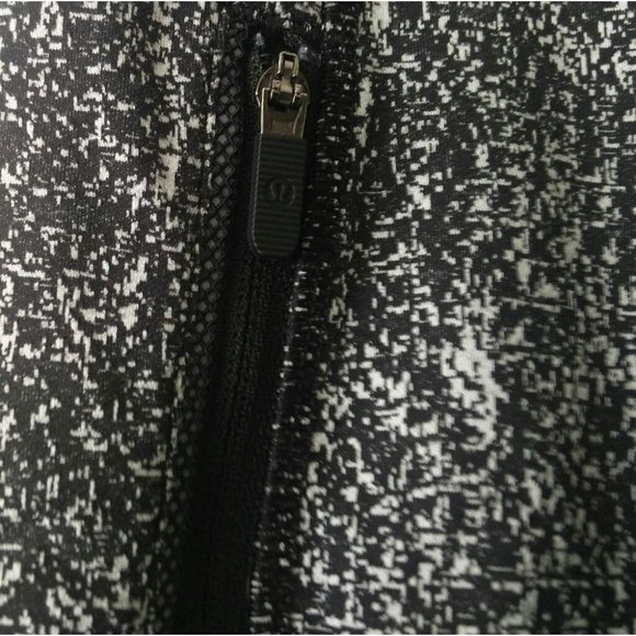 Lululemon Inspire Tight II - Suited Jacquard Black White / Black Size 6 - Picture 5 of 14